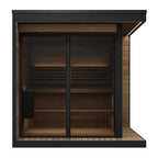 SaunaLife GL6 Outdoor Sauna Cabin – (6 Person) OUTDOOR SAUNAS sauna - Reset Peak