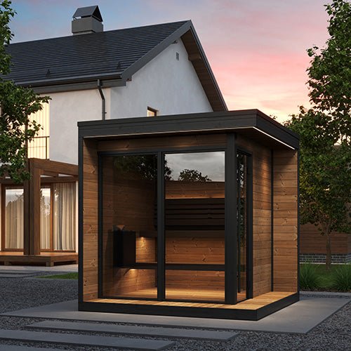 SaunaLife GL6 Outdoor Sauna Cabin – (6 Person) OUTDOOR SAUNAS sauna - Reset Peak