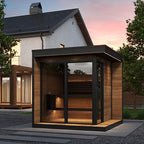 SaunaLife GL6 Outdoor Sauna Cabin – (6 Person) OUTDOOR SAUNAS sauna - Reset Peak