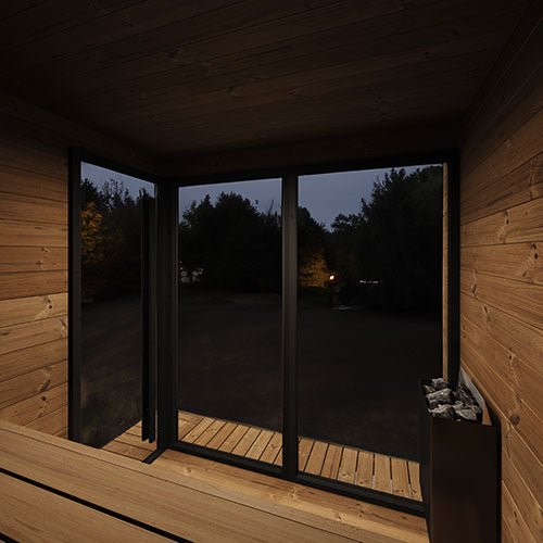 SaunaLife GL6 Outdoor Sauna Cabin – (6 Person) OUTDOOR SAUNAS sauna - Reset Peak