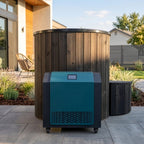 SaunaLife S1N - Cold Plunge - (1 Person) Cold Plunges sauna Black - Reset Peak