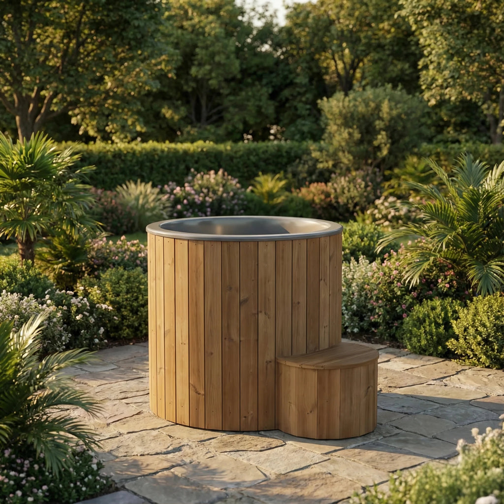 SaunaLife S1N - Cold Plunge - (1 Person) Cold Plunges sauna Black - Reset Peak