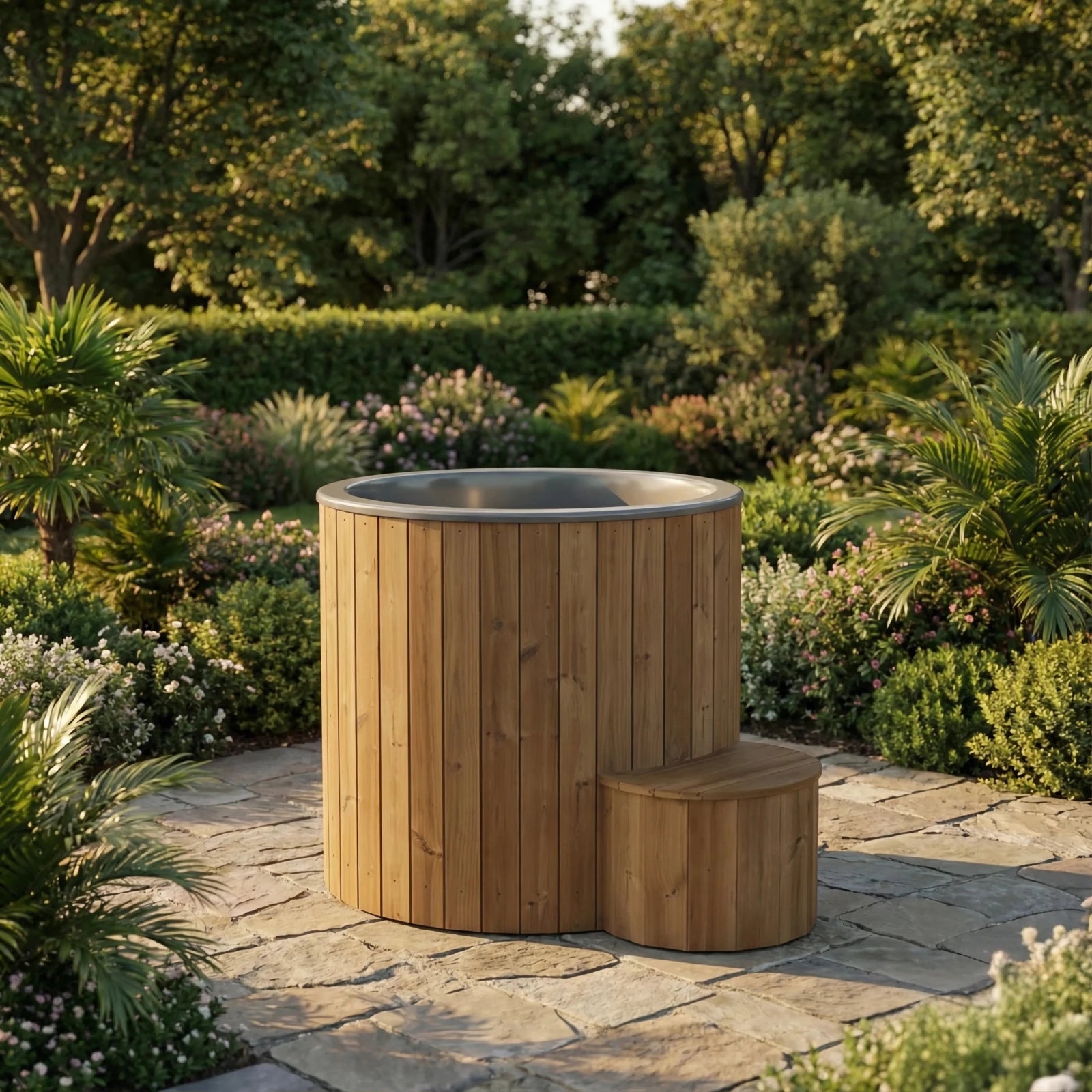 SaunaLife S1N - Cold Plunge - (1 Person) Cold Plunges sauna Black - Reset Peak