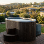 SaunaLife S2B - Cold Plunge - (2 Person) Cold Plunges sauna Black - Reset Peak